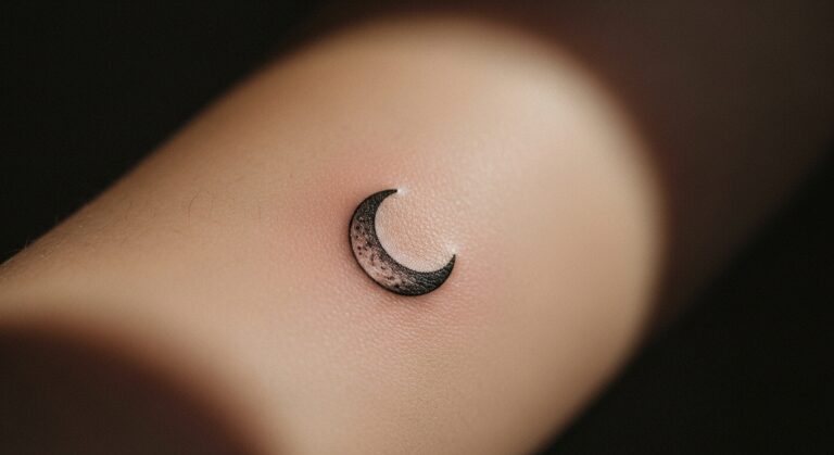 13 Delicate Tiny Moon Tattoo Designs You’ll Want to Try