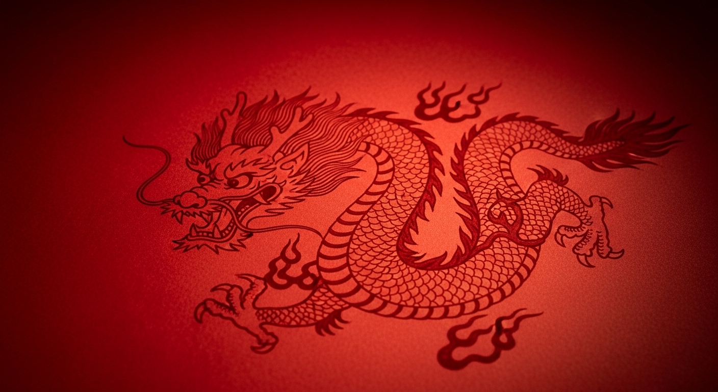 13 Fresh Red Ink Chinese Dragon Tattoos You’ll Want to Try
