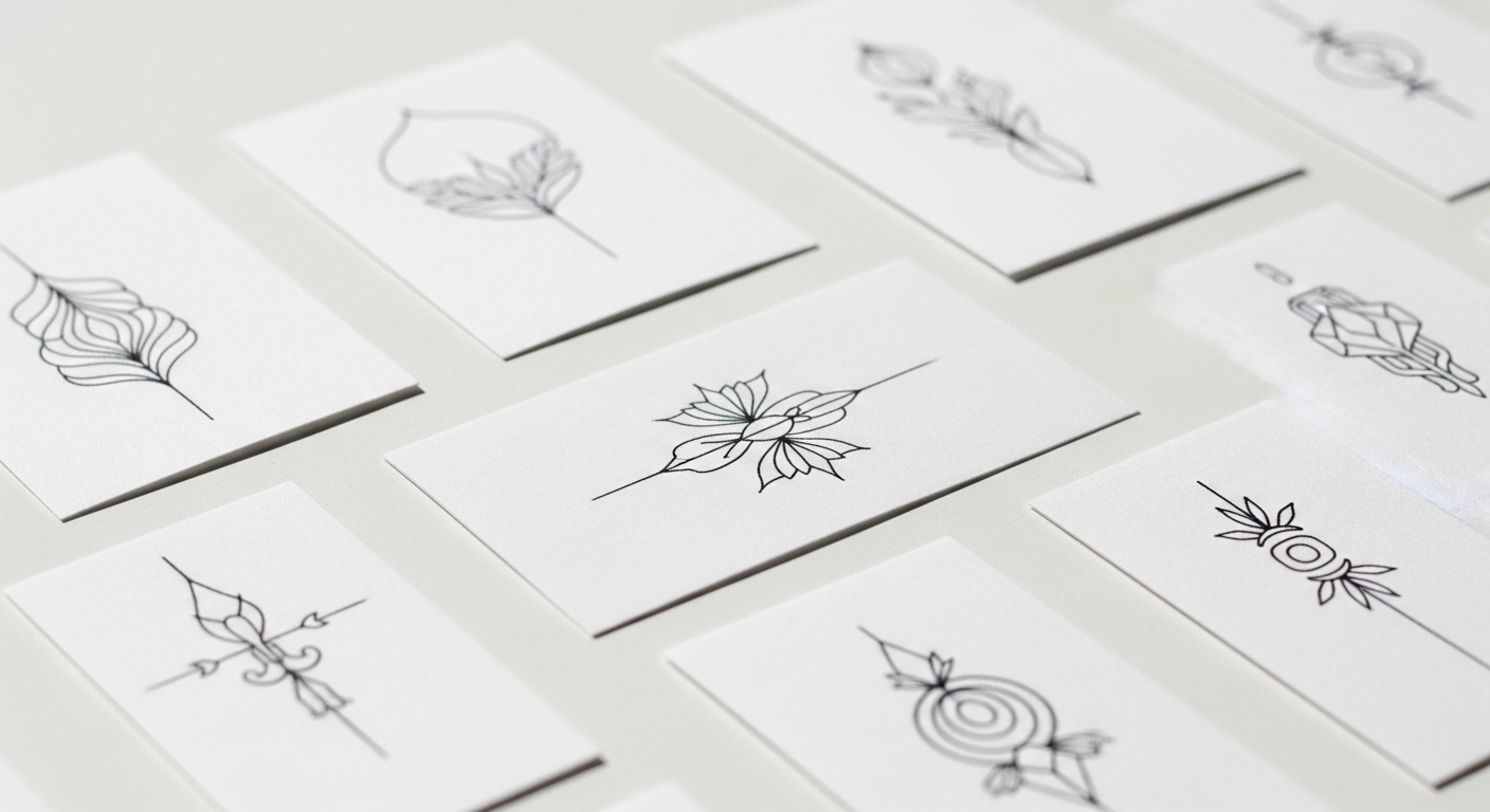 21 Top Small Line Art Tattoos You’ll Want to Try