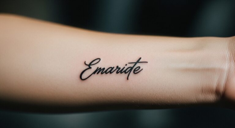 17 Powerful Meaningful One Word Tattoos That Tell a Story