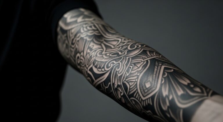 15 Fierce Half Sleeve Arm Tattoos Made for Bold Men