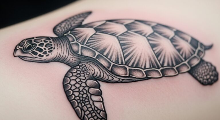 30 Pretty Meaningful Sea Turtle Tattoos Going Viral in 2026