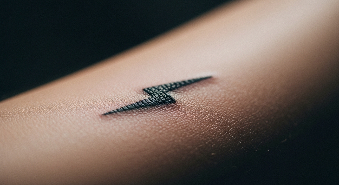 10 Delicate Matching Lightning Bolt Tattoos for Couples You’ll Want to Try