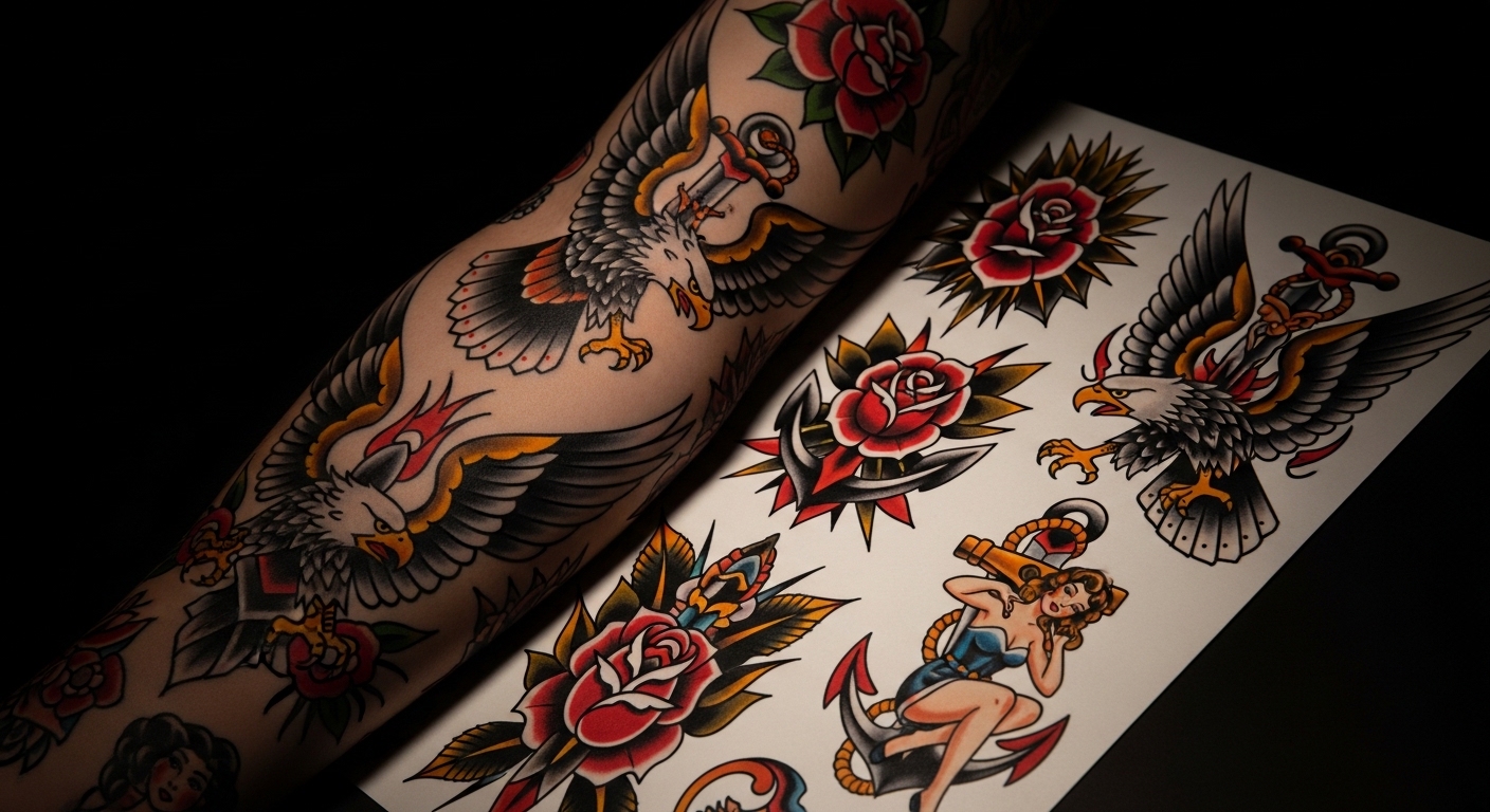 51 Dreamy Traditional Arm Tattoos Every Man Will Love