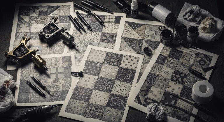 9 Lovely Trending Patch Work Tattoos You’ll Want to Try