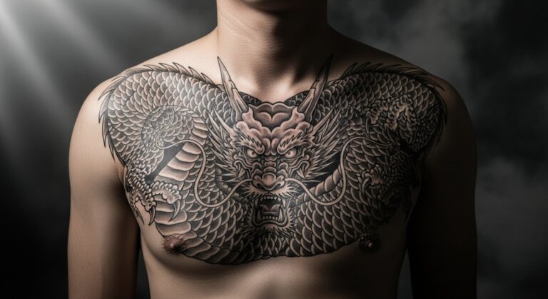 31 Trending Full Chest Tattoos Made for Bold Men
