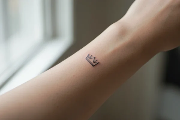 10 Powerful Minimalist Crown Tattoo Design You’ll Want to Try