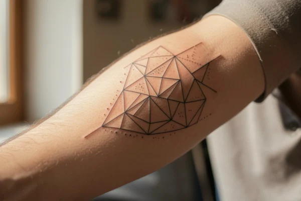 41 Original Geometric Forearm Tattoos Made for Bold Men