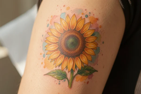 15 Inspiring Watercolor You Are My Sunshine Tattoos with Hidden Meaning