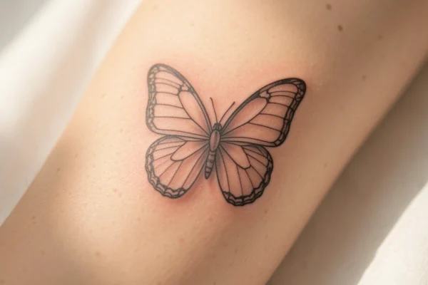 13 Unique Meaningful Fine Line Butterfly Tattoos That Tell a Story