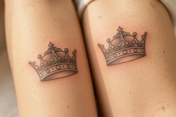20 Rare Matching Crown Tattoos for Couples Going Viral in 2026