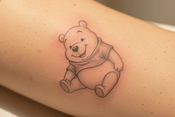 51 Feminine Winnie the Pooh Inspired Tattoos for True Fans