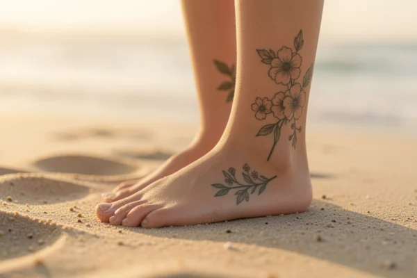 20 Dreamy Delicate Feet Tattoos for the Modern Woman
