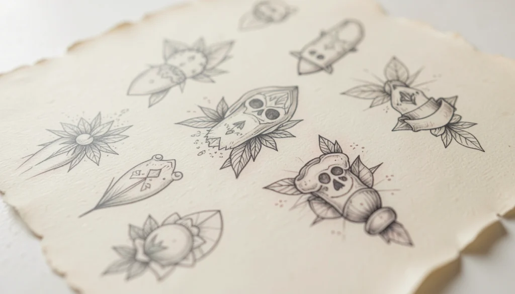 Delicate Mini Tattoos For Women