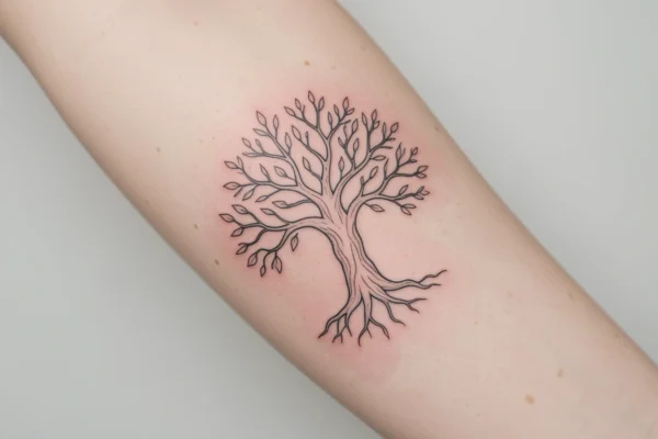 What Are the Best Minimalist Tree of Life Tattoos Right Now?