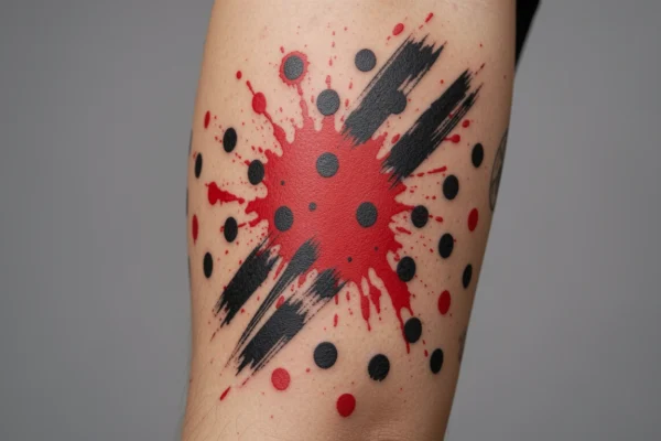 33 Magical Bold Trash Polka Tattoos You’ll Want to Try
