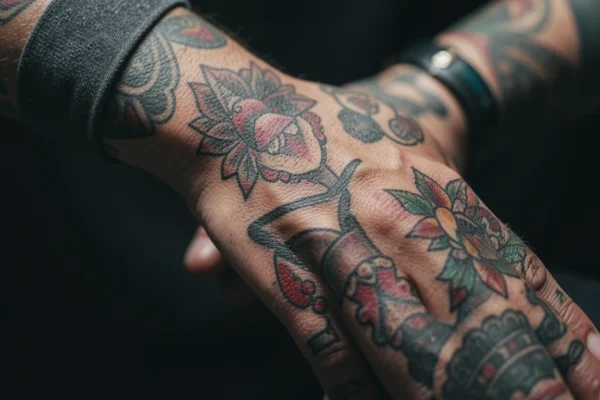 23 Fresh Traditional Hand Tattoos Made for Bold Men