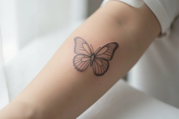 11 Trending Delicate Fine Line Butterfly Tattoos You’ll Want to Try