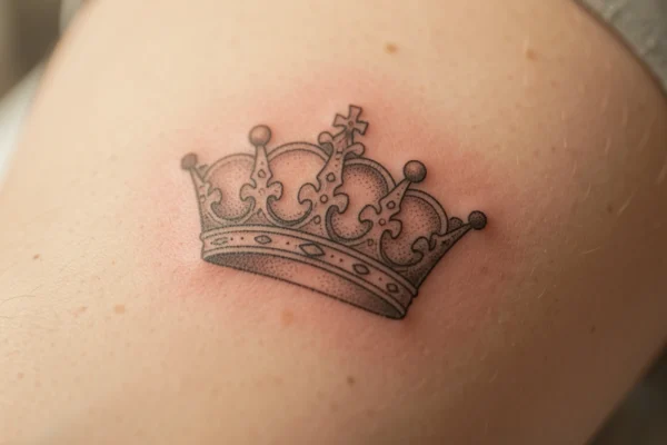 12 Pretty Meaningful Crown Tattoo Design to Honor Your Journey
