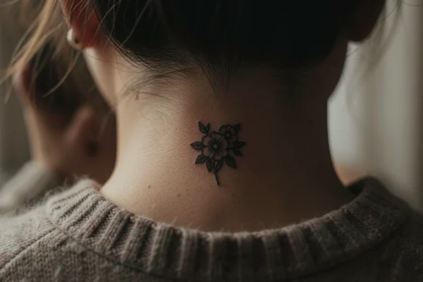 12 Magical Hidden Back of Neck Tattoos Worth the Pain