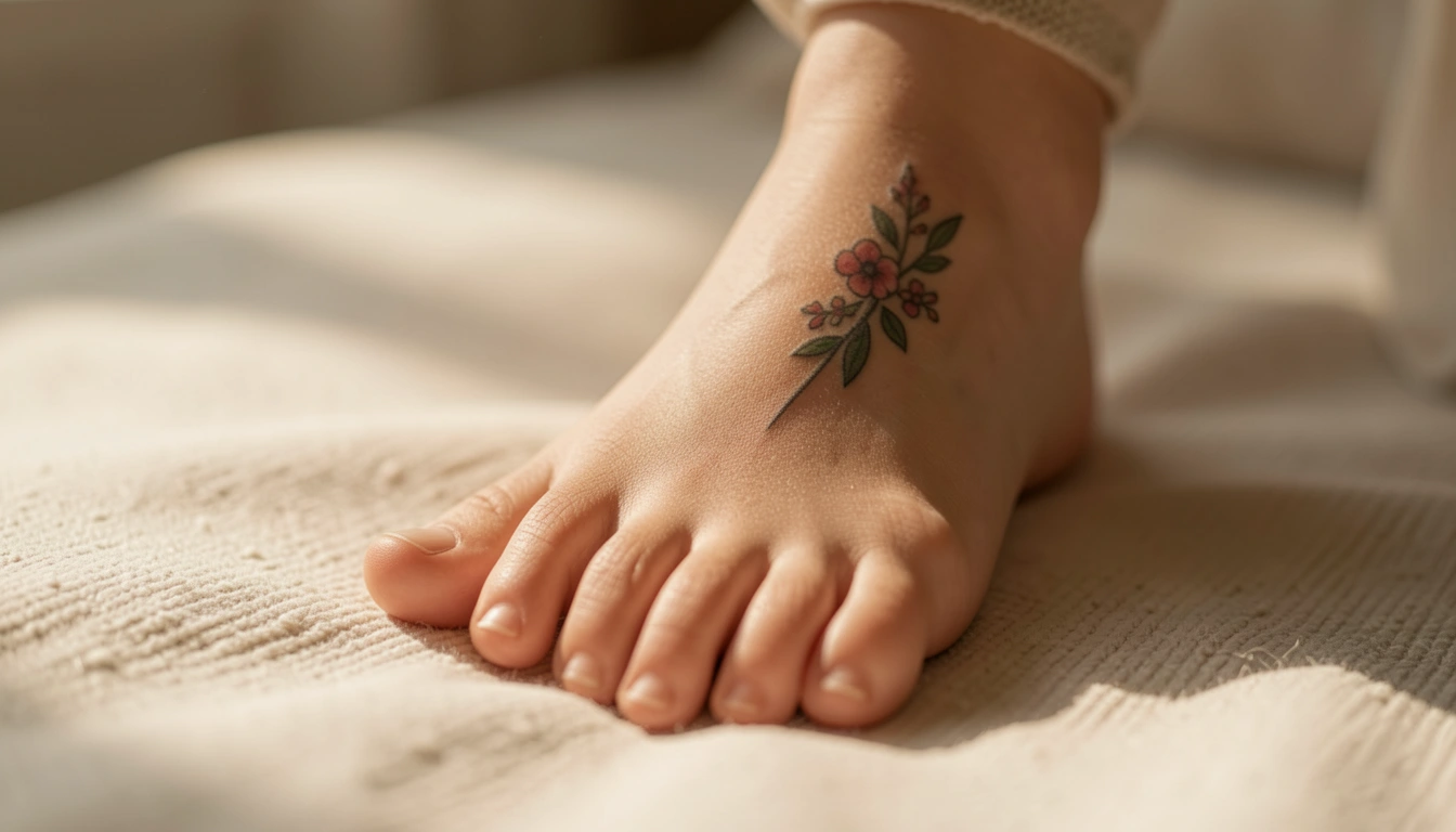 30 Delicate Small Feet Tattoos Every Woman Will Love