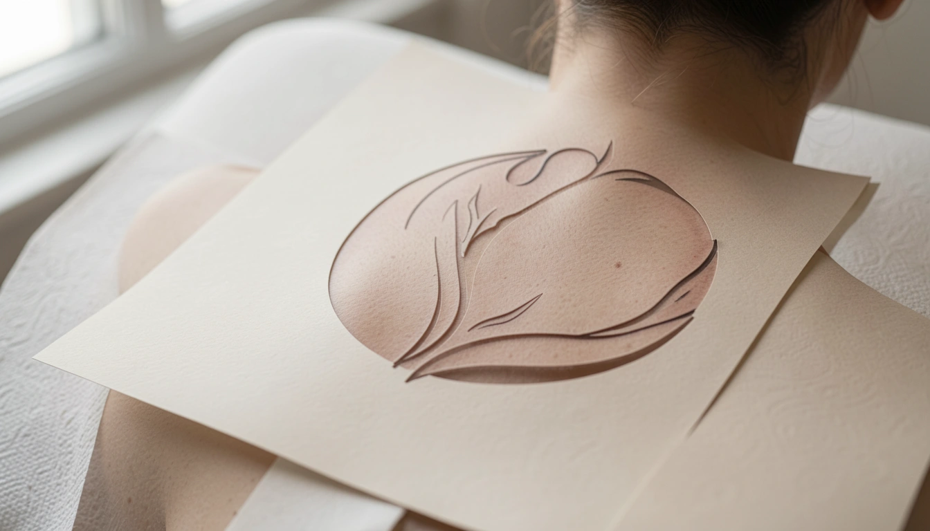10 Lovely Minimalist Back of Neck Tattoos for Bold Placement