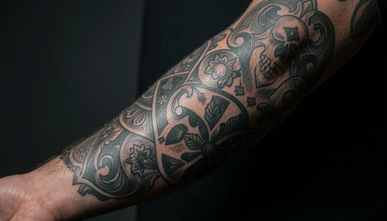 9 Chic Half Sleeve Arm Tattoo Ideas Made for Bold Men
