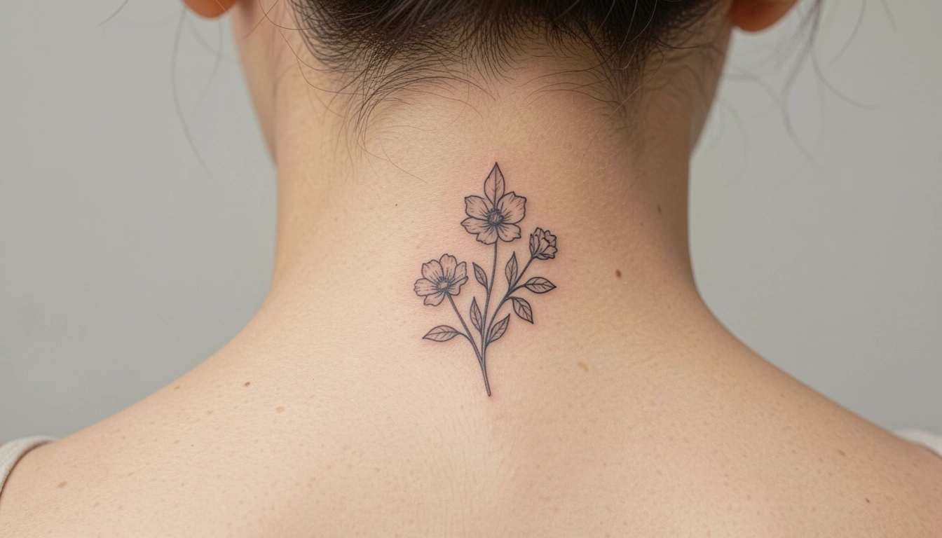 20 Minimalist Delicate Back of Neck Tattoos Going Viral in 2026