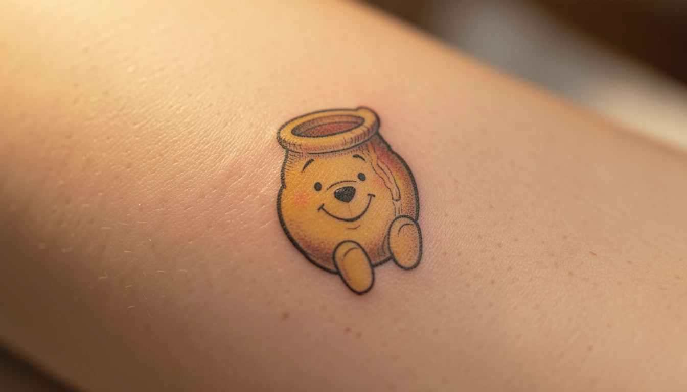 51 Feminine Winnie the Pooh Inspired Tattoos for True Fans