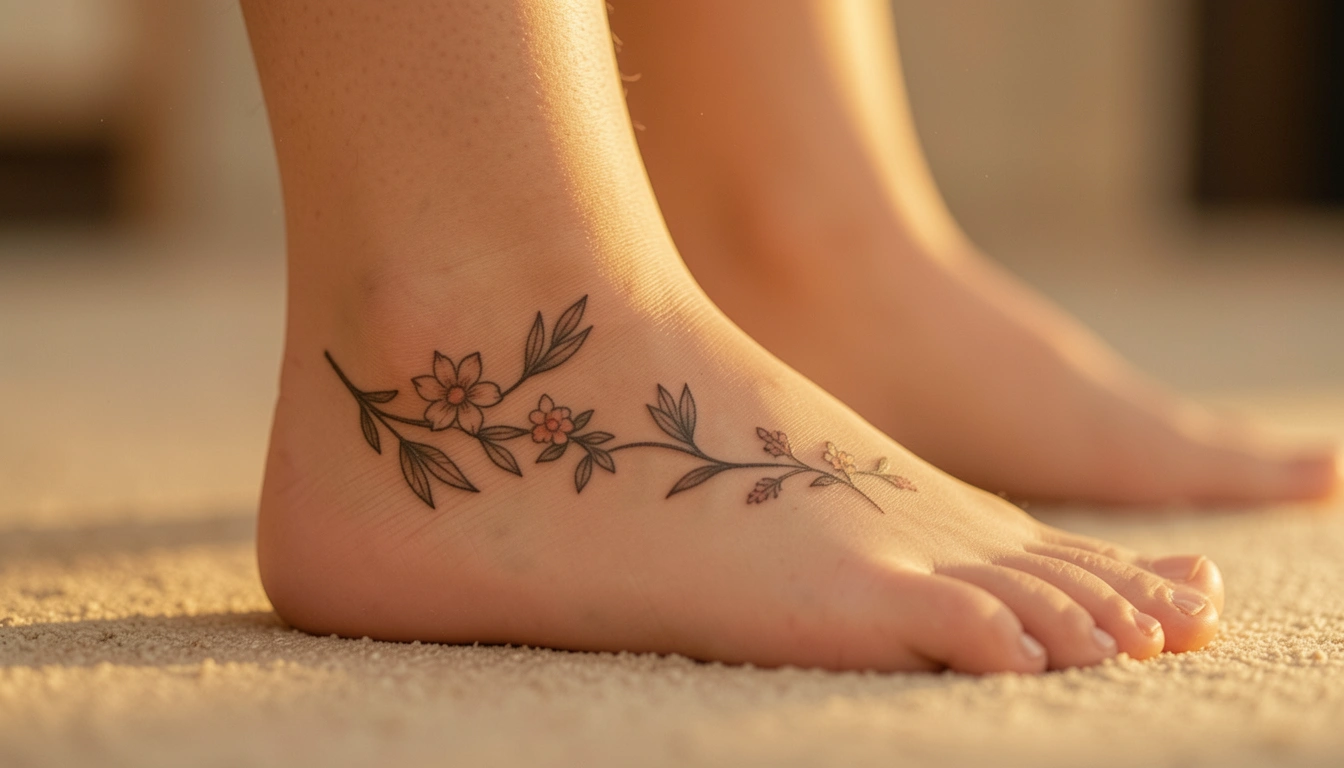 20 Dreamy Delicate Feet Tattoos for the Modern Woman