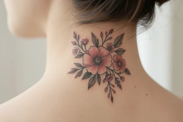 11 Fierce Delicate Neck Tattoos Every Woman Will Love