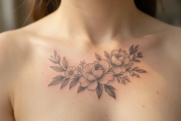 17 Iconic Delicate Chest Tattoos Every Woman Will Love