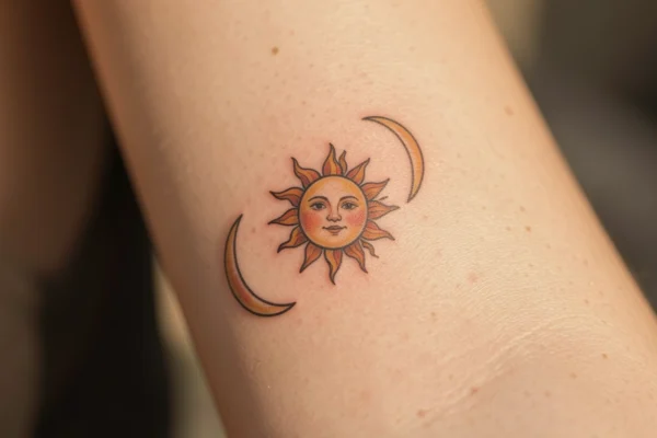 25 Best Small Sun Moon Tattoos Going Viral in 2026