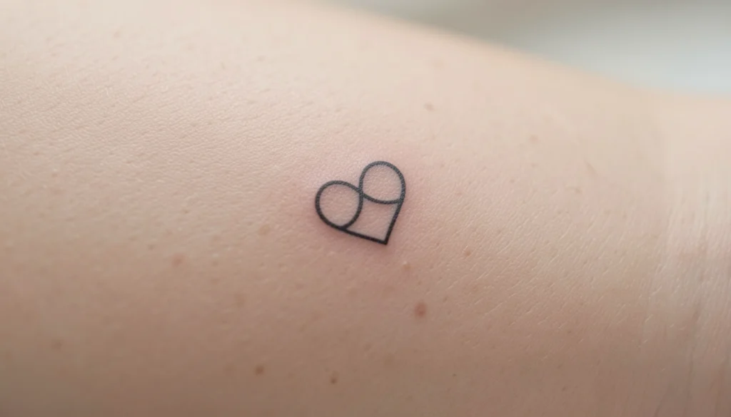 Minimalist Always And Forever Tattoo