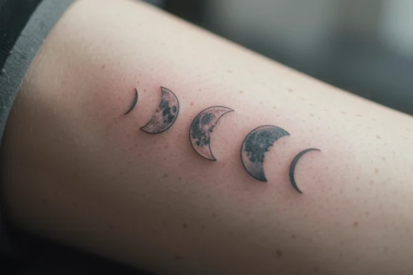 20 Edgy Small Moon Phases Tattoos You’ll Want to Try