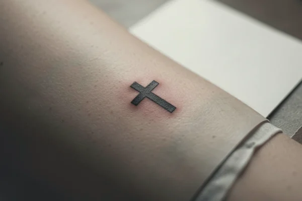 27 Beautiful Small Cross Tattoos Going Viral in 2026