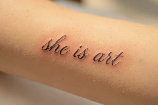 13 Empowering Elegant She Is Art Tattoos to Honor Your Journey