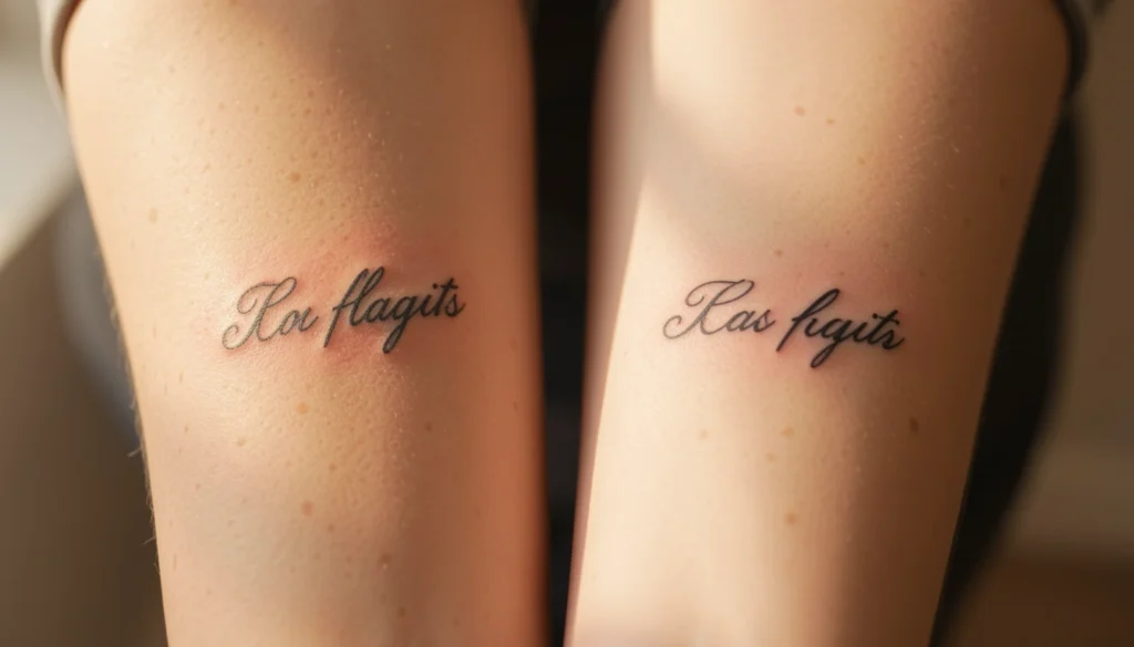 Matching Always And Forever Tattoo