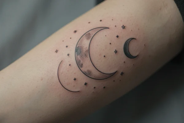 41 Empowering Delicate Moon Phases Tattoos Going Viral in 2026