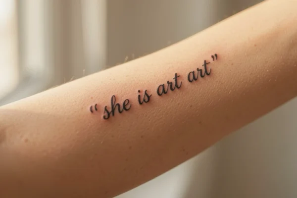 41 Striking Small She Is Art Tattoos That Tell a Story