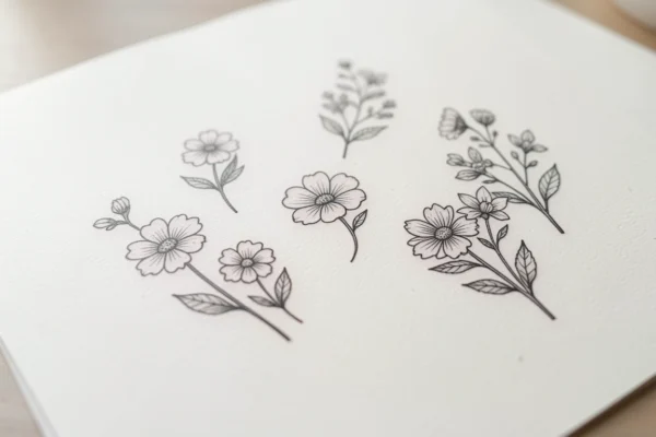 20 Creative Small Flower Tattoo Designs You’ll Want to Try