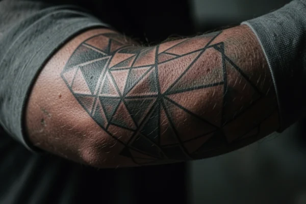 7 Mystical Geometric Half Sleeve Tattoos Made for Bold Men