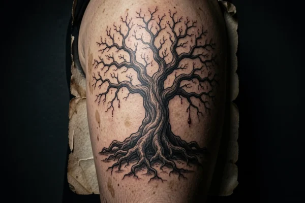 17 Edgy Dark Poison Tree Tattoos You’ll Want to Try