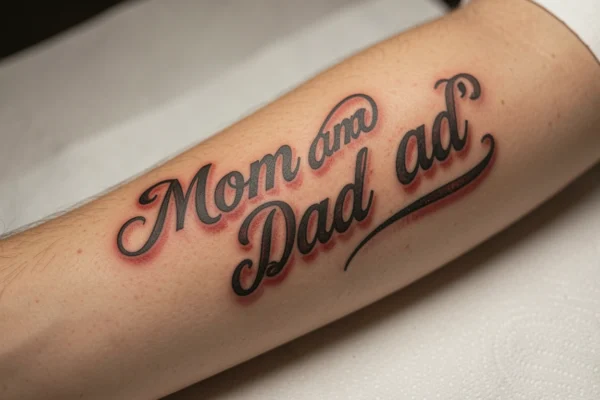 15 Meaningful Traditional Mom and Dad Tattoos with Hidden Meaning