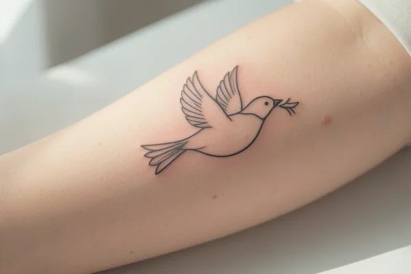 31 Bold Minimalist Bird Tattoos Every Woman Will Love