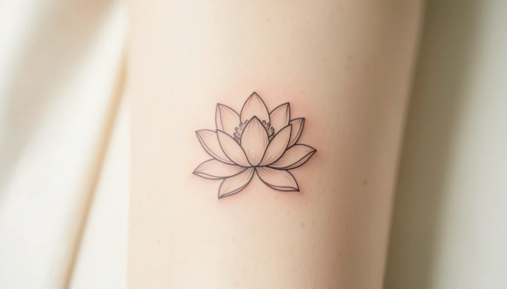 MinimalistPflower Tattoo Designs