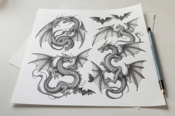 12 Empowering Fourth Wing Inspired Tattoos for True Fans