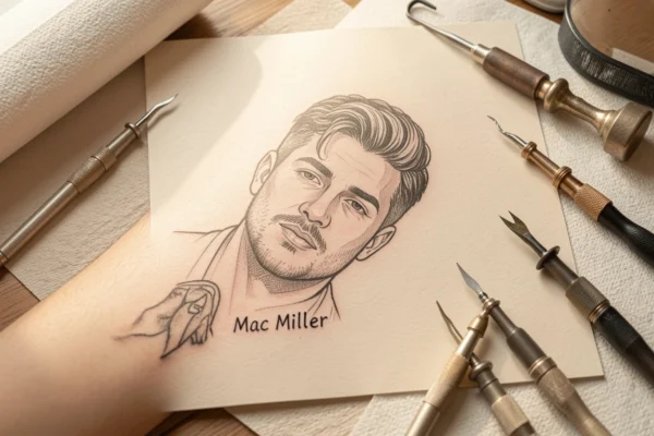 12 Creative Minimalist Mac Miller Inspired Tattoos for True Fans