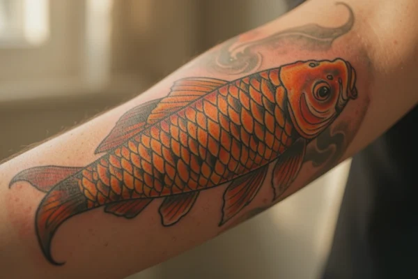 27 Iconic Traditional Koi Fish Tattoo Designs to Save