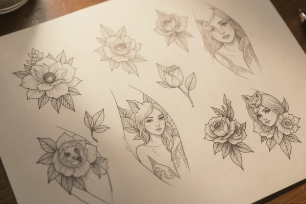 17 Soulful Meaningful Fine Line Tattoo Ideas That Tell a Story